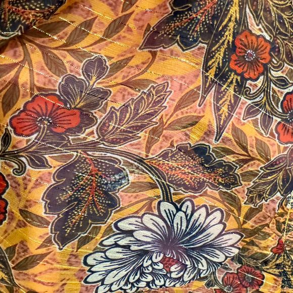 NWOT* Amoressa Tango Metallic Shimmer Beach Dress Swimsuit Cover Up - Women's M - Picture 9 of 11